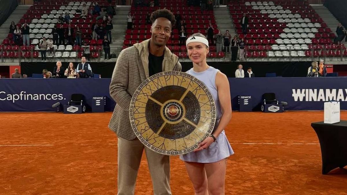 Еліна Світоліна пройшла допінг-контроль разом з Гаелем Монфісом - фото Еліна Світоліна пройшла допінг-контроль разом з Гаелем Монфісом - фото