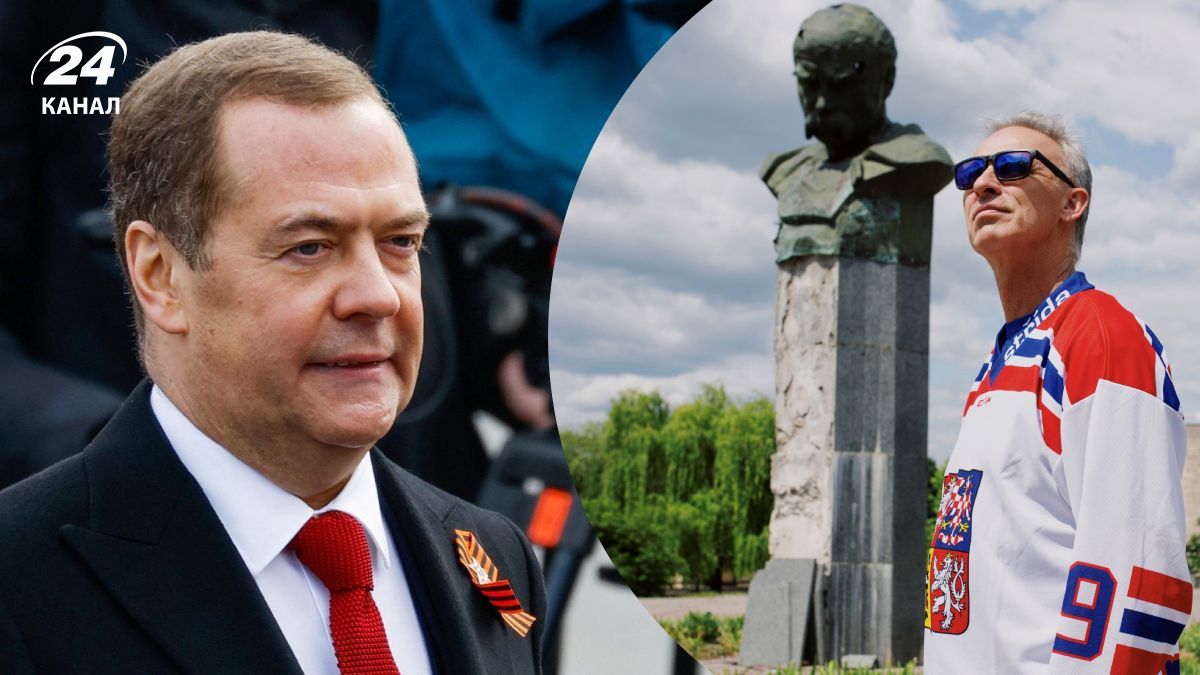 Медведєв погрожує вбити Гашека Медведєв погрожує вбити Гашека