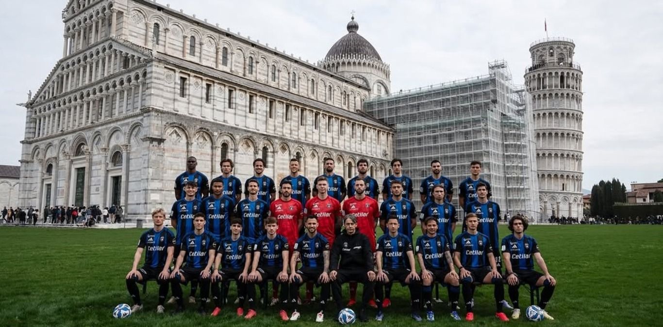 Пиза вышла в Серию А Пиза вышла в Серию А