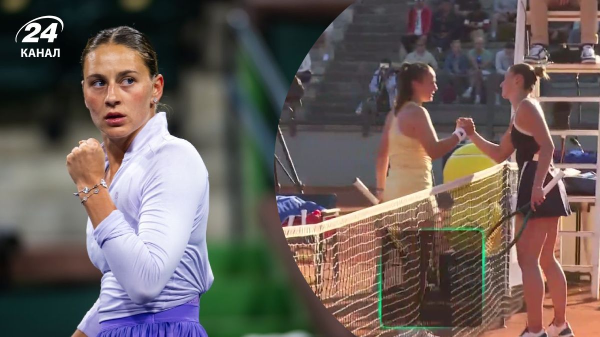 Костюк о рукопожатии с Касаткиной Костюк о рукопожатии с Касаткиной