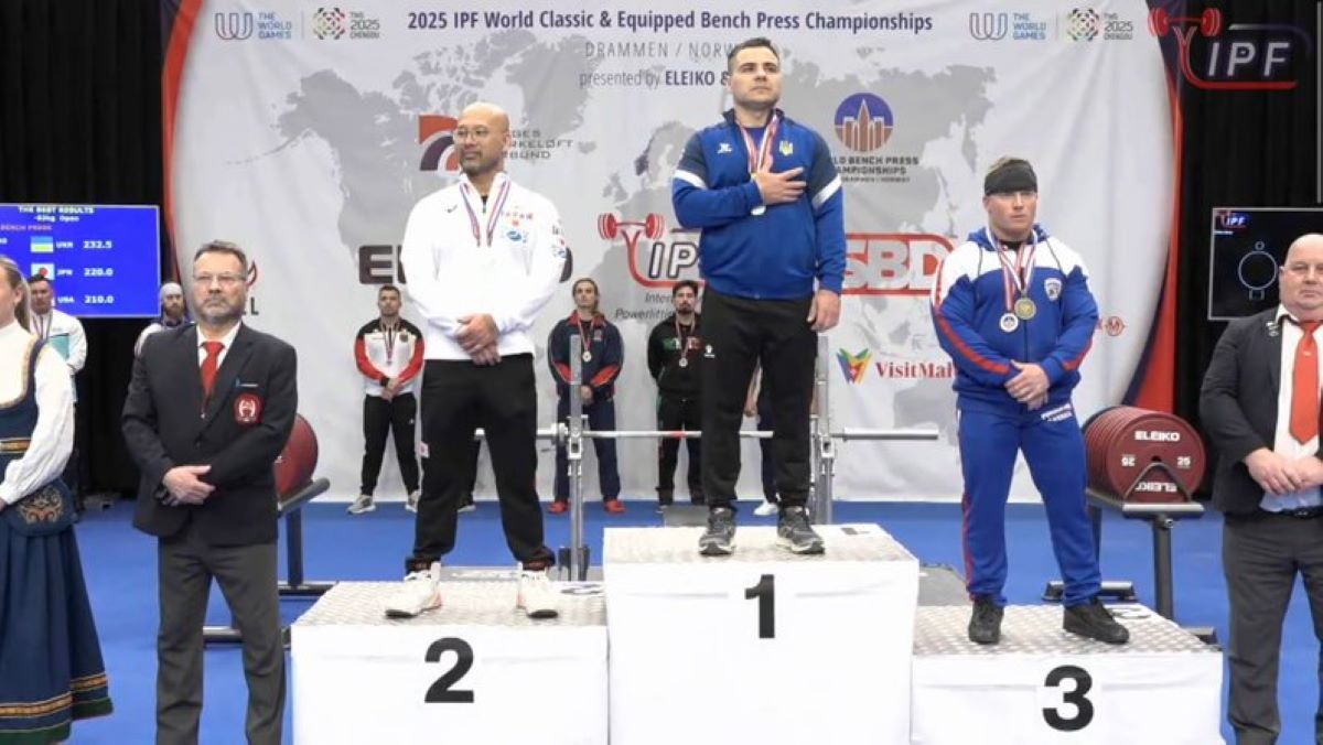 Чупринко установил мировой рекорд Чупринко установил мировой рекорд