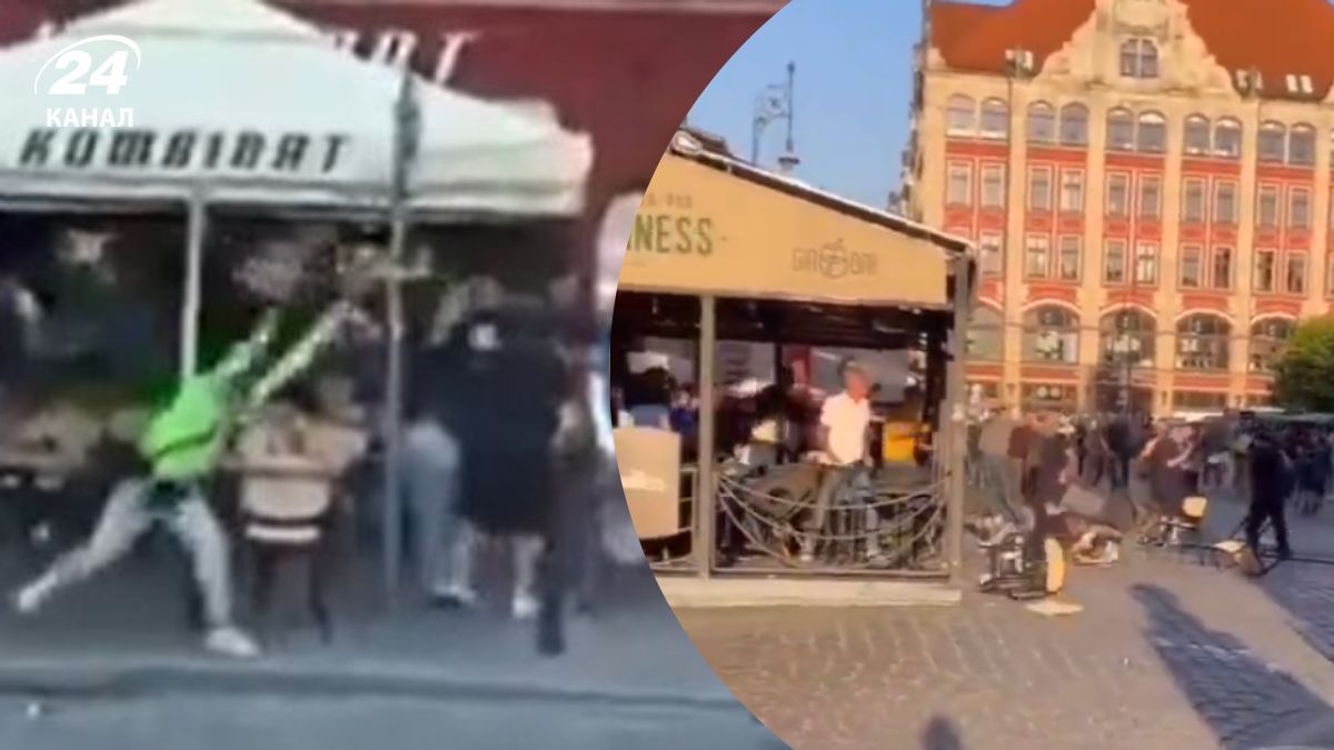 Фанати Челсі та Бетіса влаштували бійку Фанати Челсі та Бетіса влаштували бійку