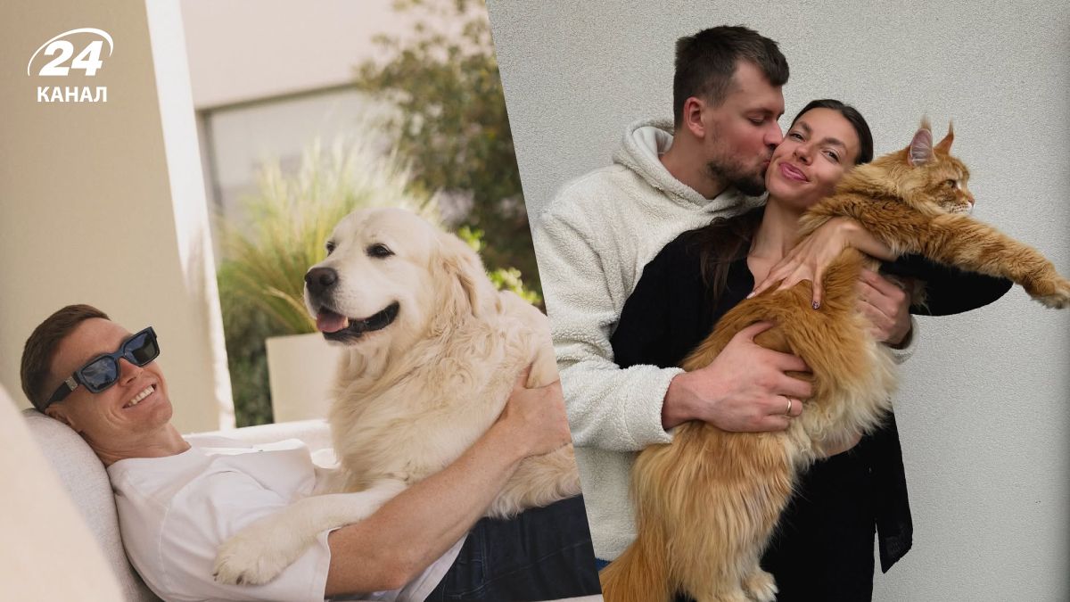 Домашние любимцы украинских спортсменов Домашние любимцы украинских спортсменов