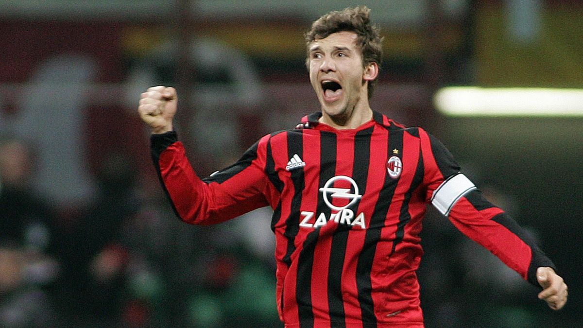 Шевченко у списку найкращих гравців в історії ЛЧ Шевченко у списку найкращих гравців в історії ЛЧ