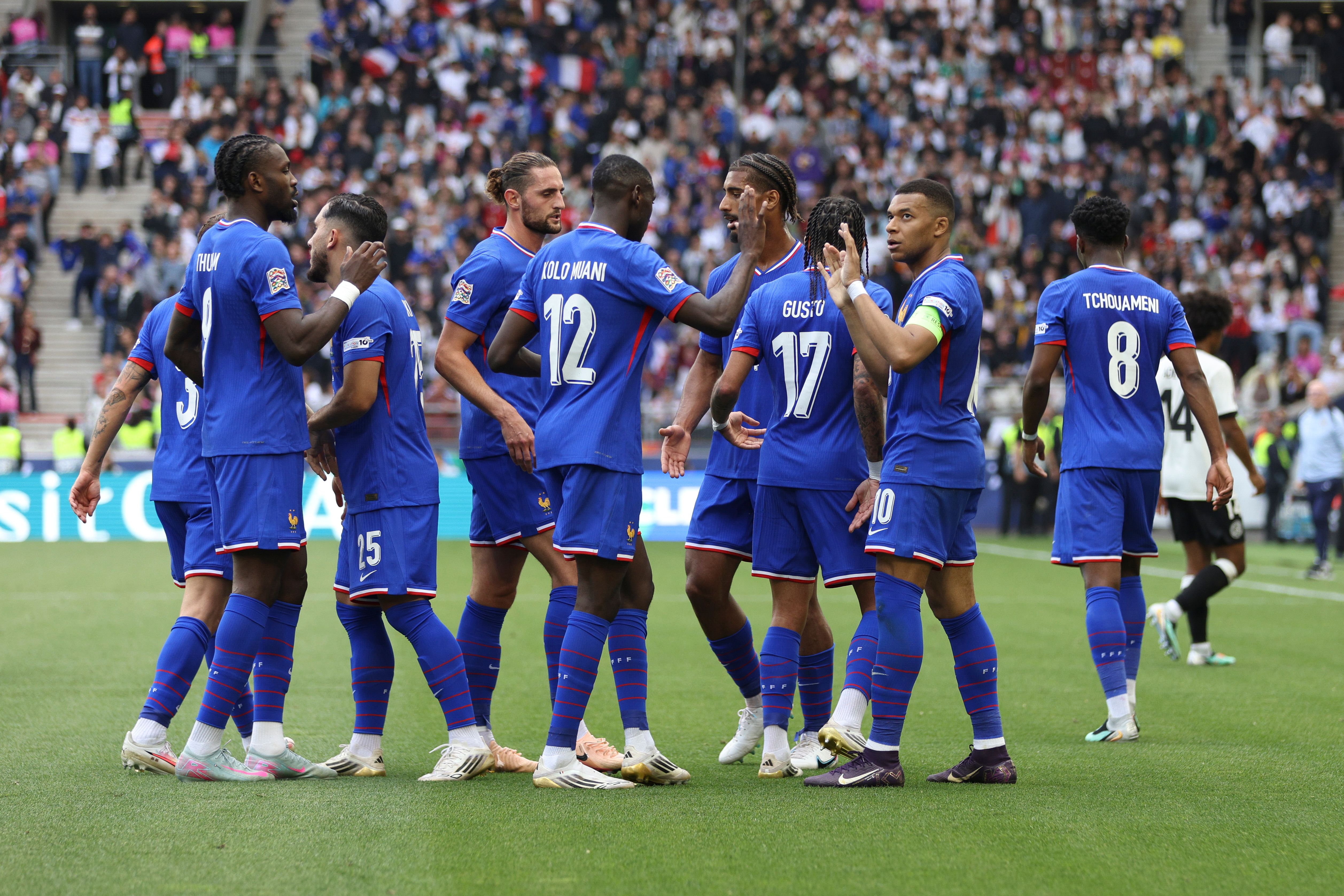 Німеччина Франція - результат матчу Ліги націй 2024/2025, відео голів Німеччина Франція - результат матчу Ліги націй 2024/2025, відео голів