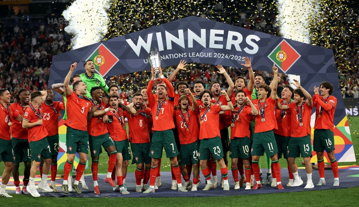 Ліга націй-2024/2025 - шлях збірної Португалії з футболу до трофея, відео Ліга націй-2024/2025 - шлях збірної Португалії з футболу до трофея, відео