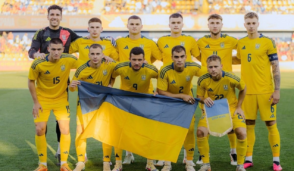 Украина на молодежном Евро-2025 по футболу