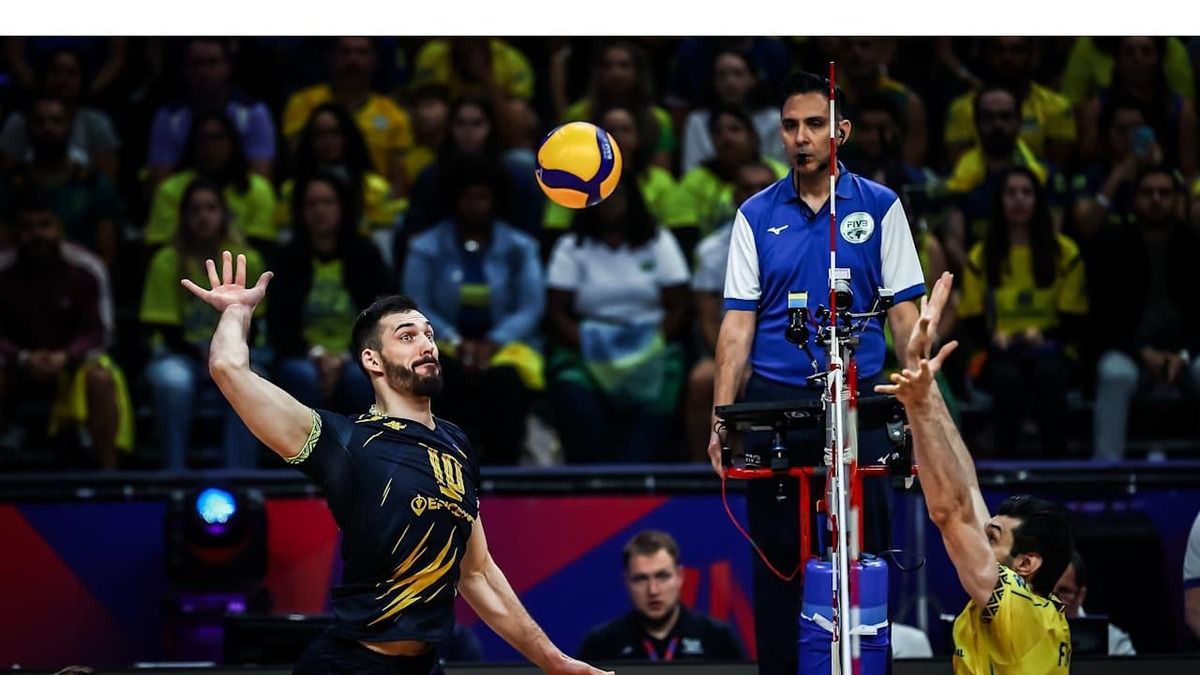 Украина - Бразилия - результат и обзор третьего матча Лиги наций по волейболу Украина - Бразилия - результат и обзор третьего матча Лиги наций по волейболу