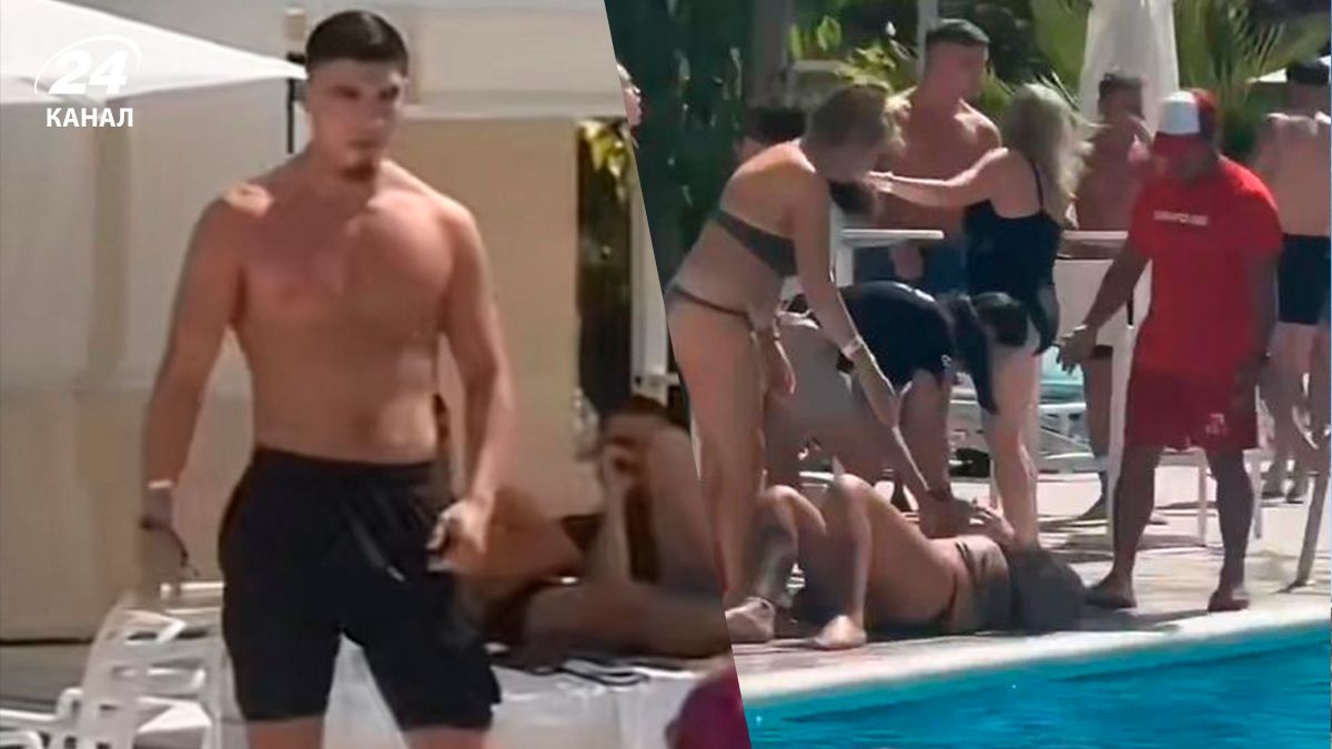 Английский футболист бросил стул в женщину - детали видео инцидента на Ибице Английский футболист бросил стул в женщину - детали видео инцидента на Ибице