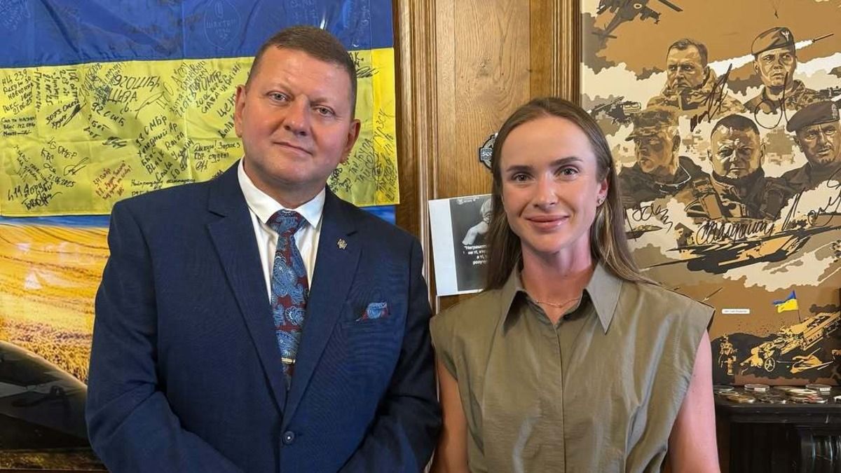 Залужний зустрівся з Світоліною - що сказав колишній Головнокомандувач ЗСУ Залужний зустрівся з Світоліною - що сказав колишній Головнокомандувач ЗСУ