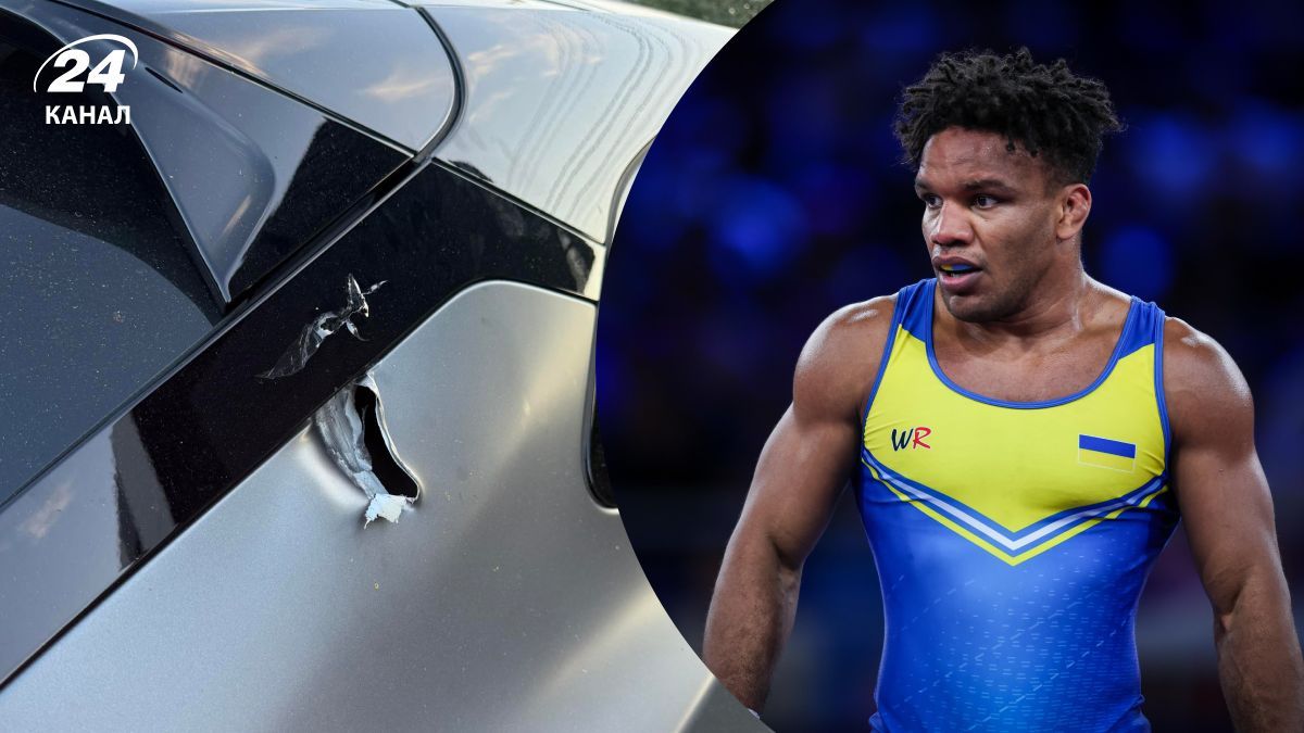 Автомобіль Беленюка постраждав після обстрілу Києва Автомобіль Беленюка постраждав після обстрілу Києва