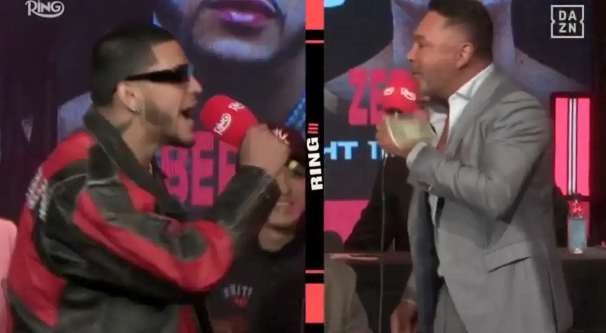 Скандал на пресс-конференции