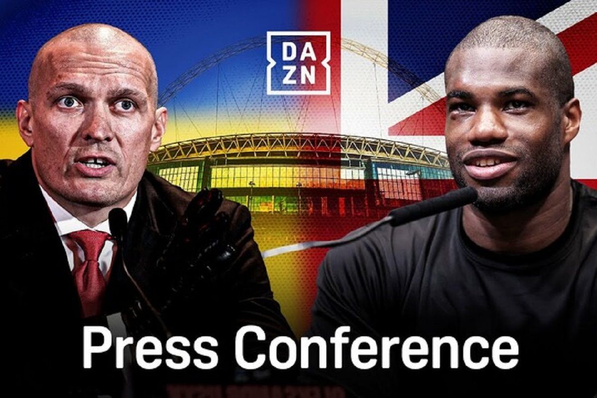 Усик Дюбуа - онлайн трансляция пресс-конференции перед боем, видео 17 июля Усик Дюбуа - онлайн трансляция пресс-конференции перед боем, видео 17 июля