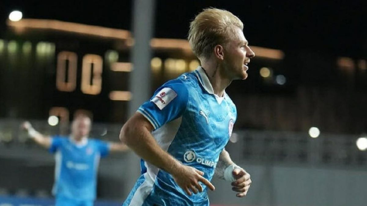 Наумец забил дебютный гол в Казахстане