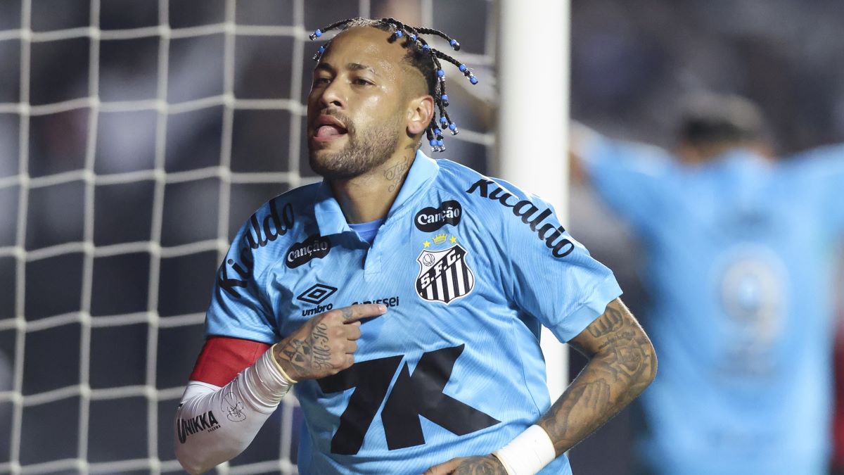 Перший дубль Неймара після повернення в Сантос