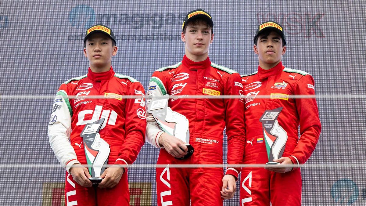 Бондарев виграв етап Формули-4 - що відчував гонщик, коли звучав гімн України