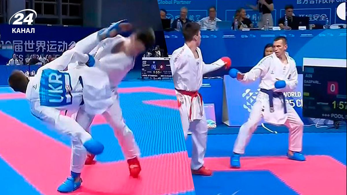 Валерий Чеботарь ударом в голову победил россиянина на Всемирных играх - видео Валерий Чеботарь ударом в голову победил россиянина на Всемирных играх - видео