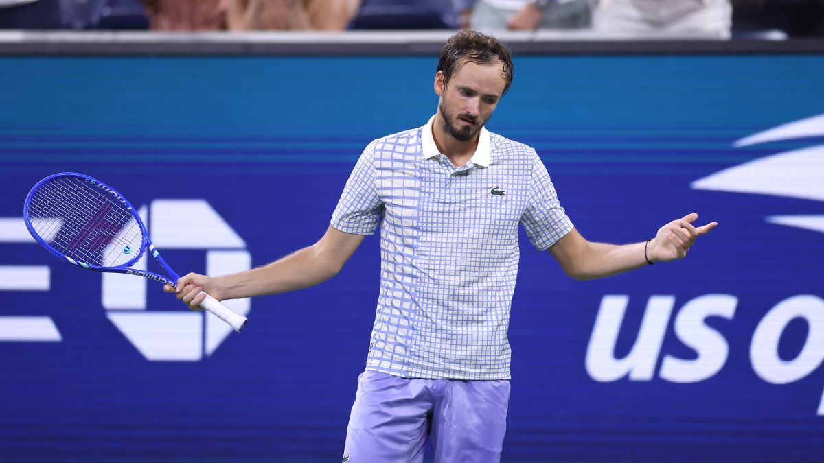Медведев сорвался на US Open-2025 Медведев сорвался на US Open-2025