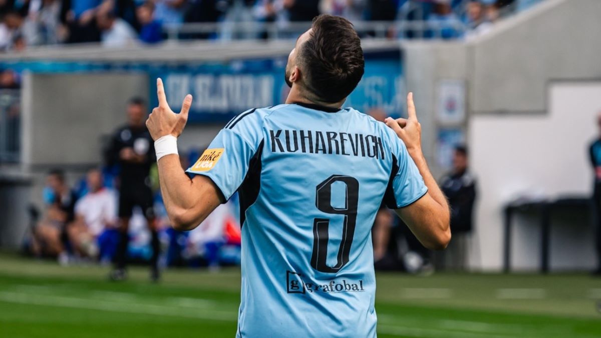 Кухаревич сделал хет-трик за Слован Кухаревич сделал хет-трик за Слован