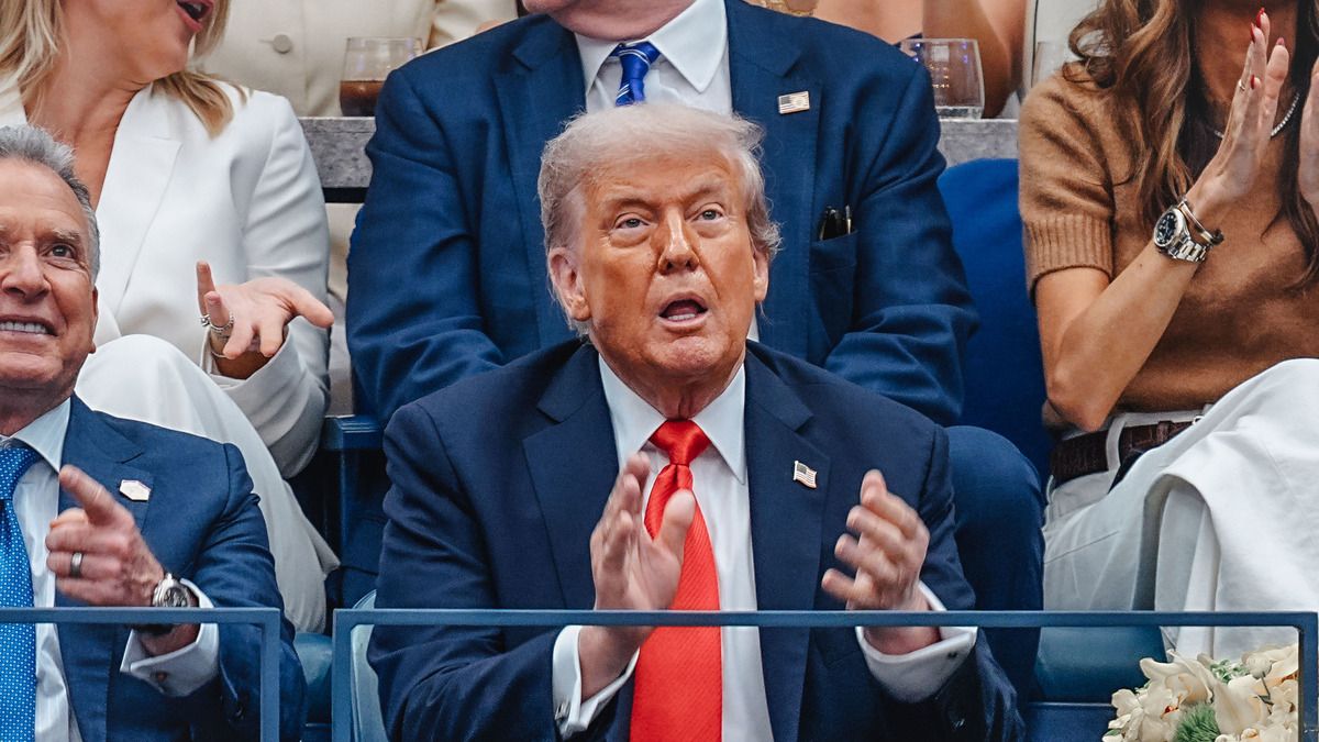 Трамп на фіналі US Open-2025 - як глядачі освистали президента США Трамп на фіналі US Open-2025 - як глядачі освистали президента США