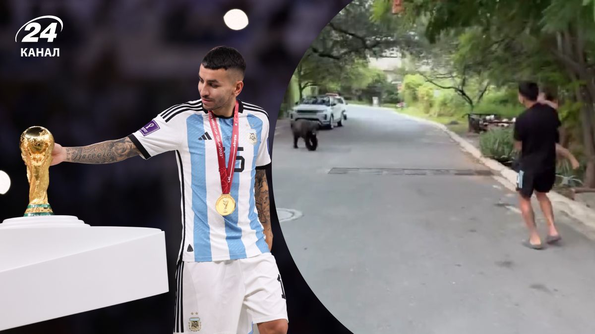 Корреа з донечкою тікав від ведмедя Корреа з донечкою тікав від ведмедя