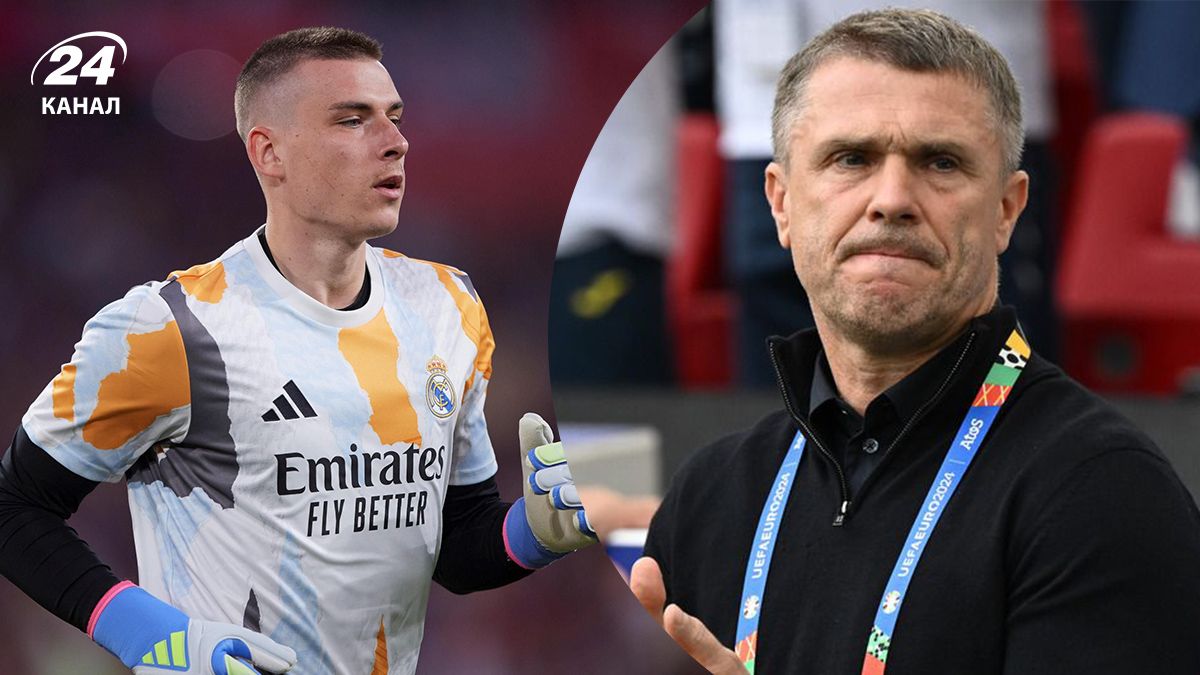 Сергей Ребров перестал вызывать Андрея Лунина