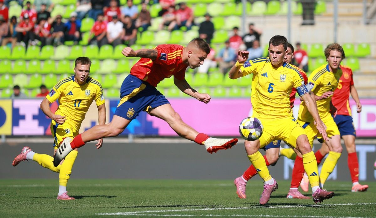 Україна U-20 – Іспанія U-20 - результат матчу, відеоогляд 1/8 ЧС-2025 7 жовтня