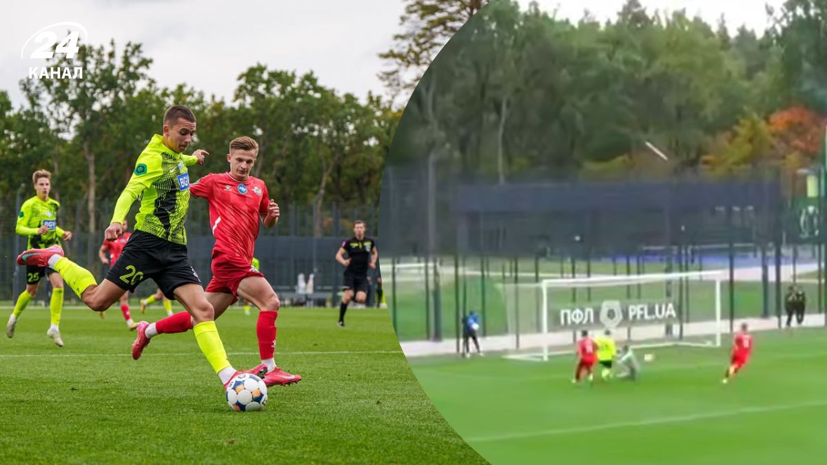 У матчі Другої ліги Полісся-2 – Скала 1911 було забито курйозний автогол У матчі Другої ліги Полісся-2 – Скала 1911 було забито курйозний автогол