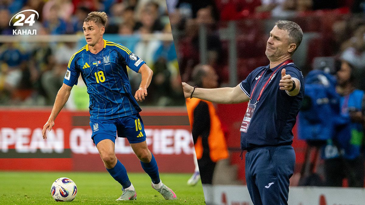 Сергій Ребров розповів про травмованих перед матчем Україна - Ісландія