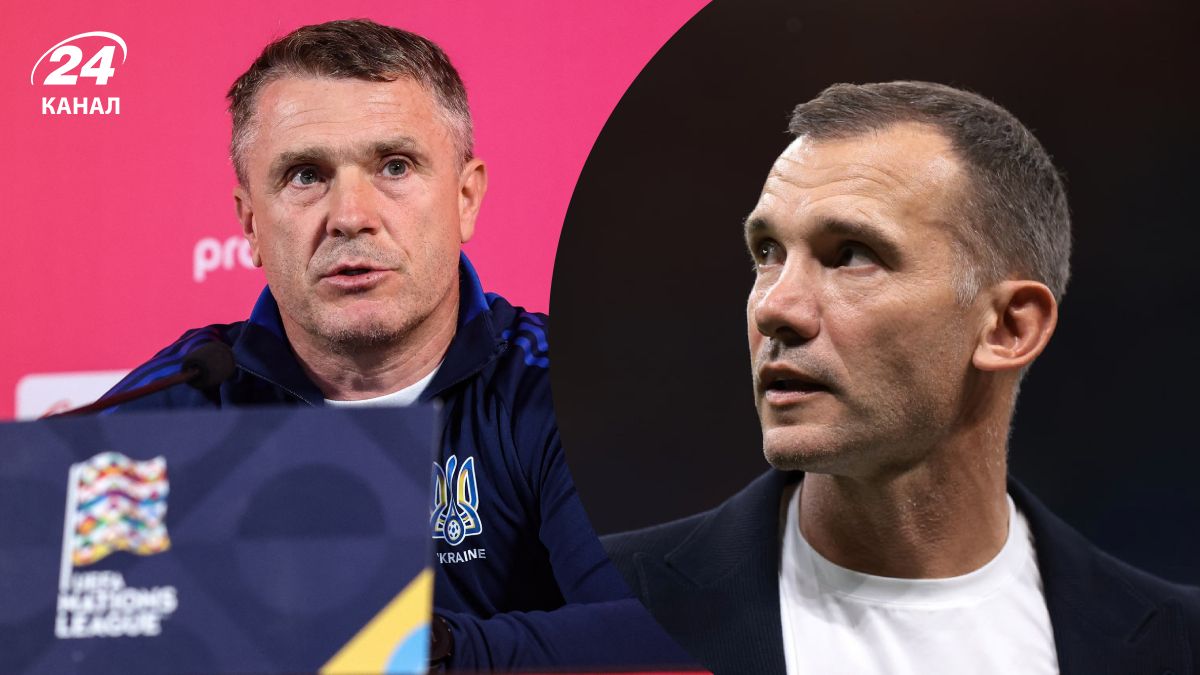 Андрій Шевченко розповів, чи були думки звільнити Сергія Реброва зі збірної України Андрій Шевченко розповів, чи були думки звільнити Сергія Реброва зі збірної України
