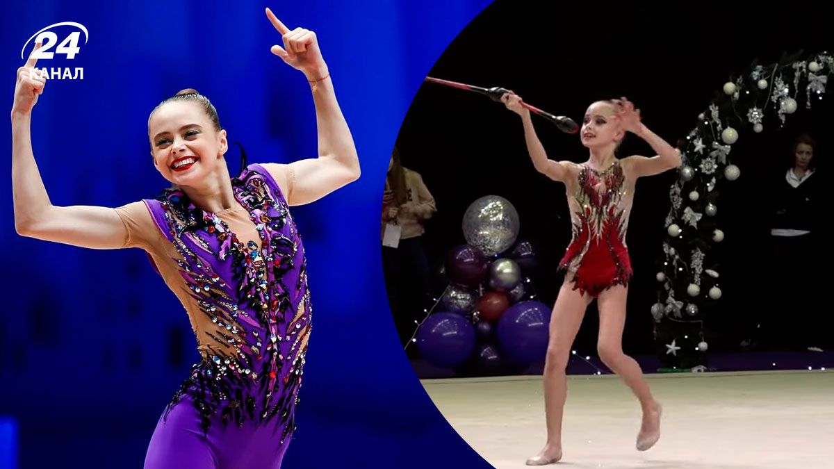 Таїсія Онофрійчук - як виглядала гімнастка у 10 років - відео виступу Таїсія Онофрійчук - як виглядала гімнастка у 10 років - відео виступу