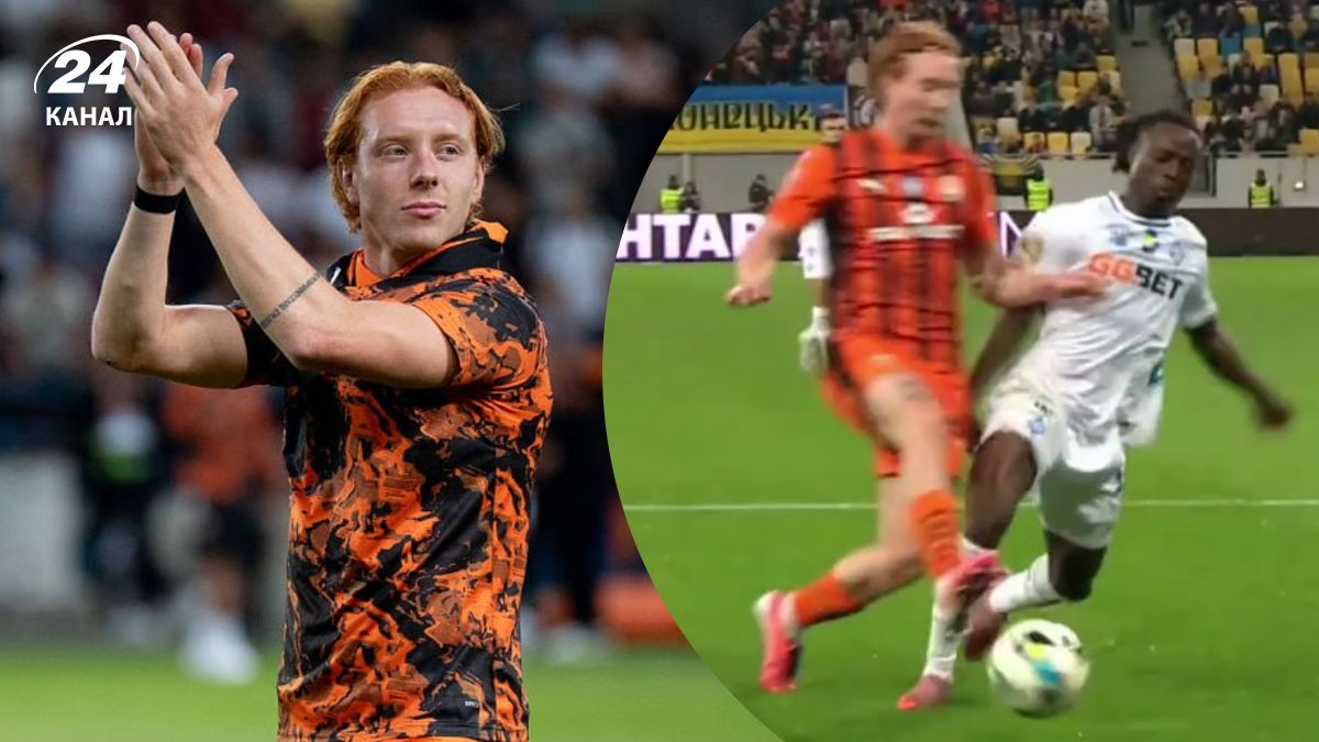 Ефим Конопля нарушил правила против Шолы Огунданы Ефим Конопля нарушил правила против Шолы Огунданы