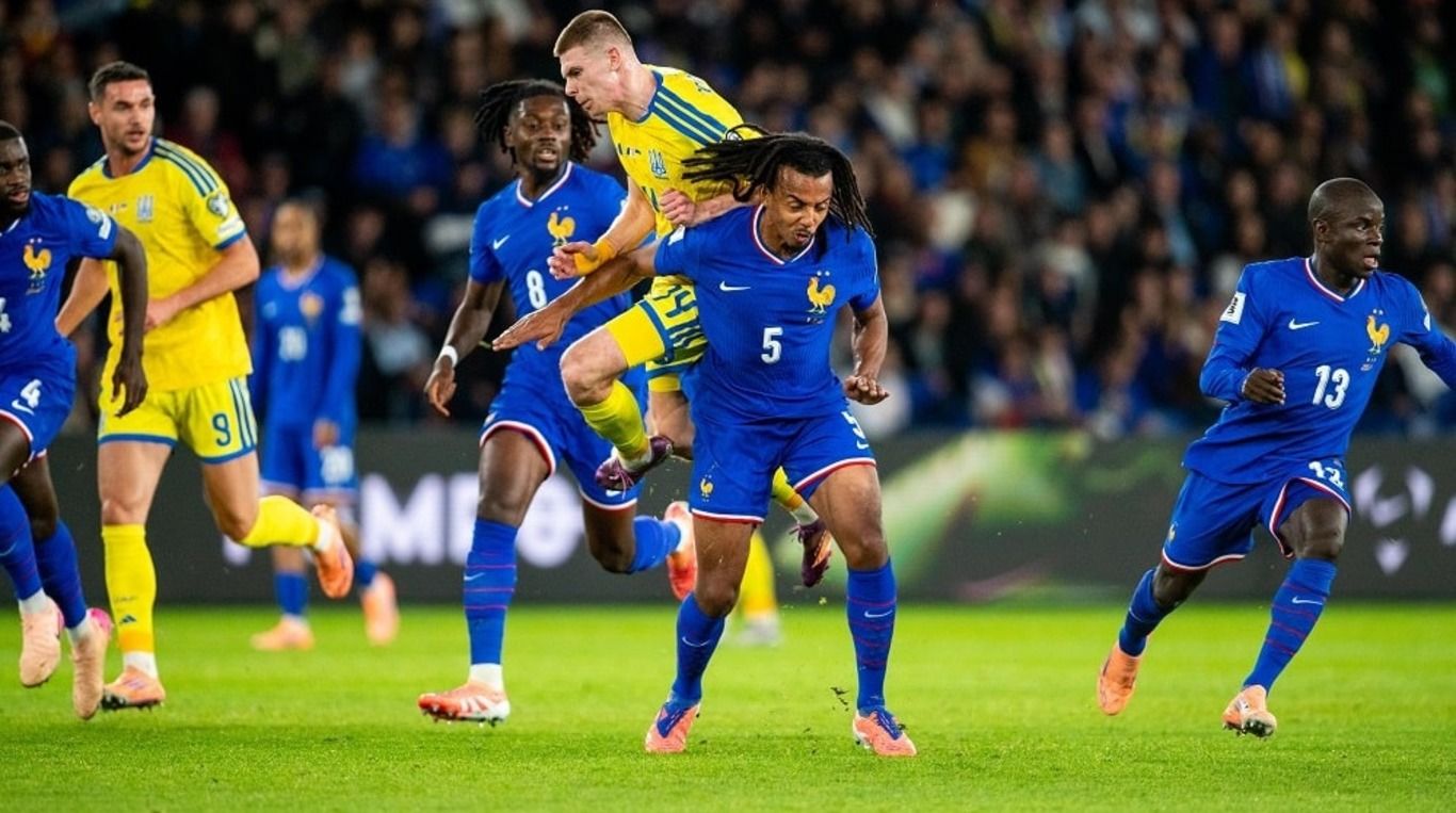 Франция – Украина видео голов матча отбора на ЧМ-2026