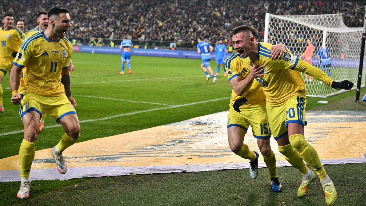 Україна – Ісландія відео голів та огляд матчу відбору на ЧС-2026 Україна – Ісландія відео голів та огляд матчу відбору на ЧС-2026