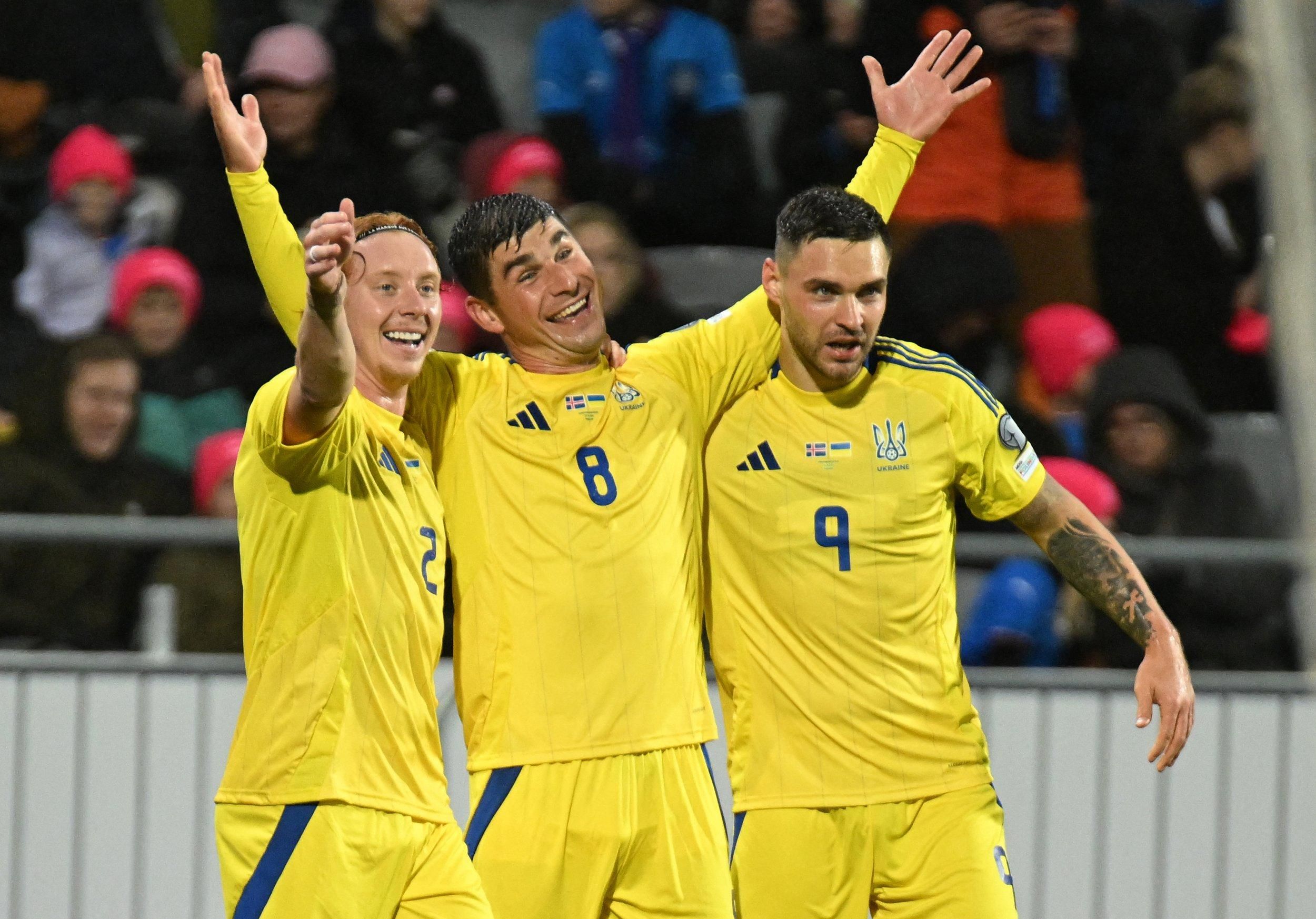 Украина вышла/гарантировала себе плей-офф к чемпионату мира-2026