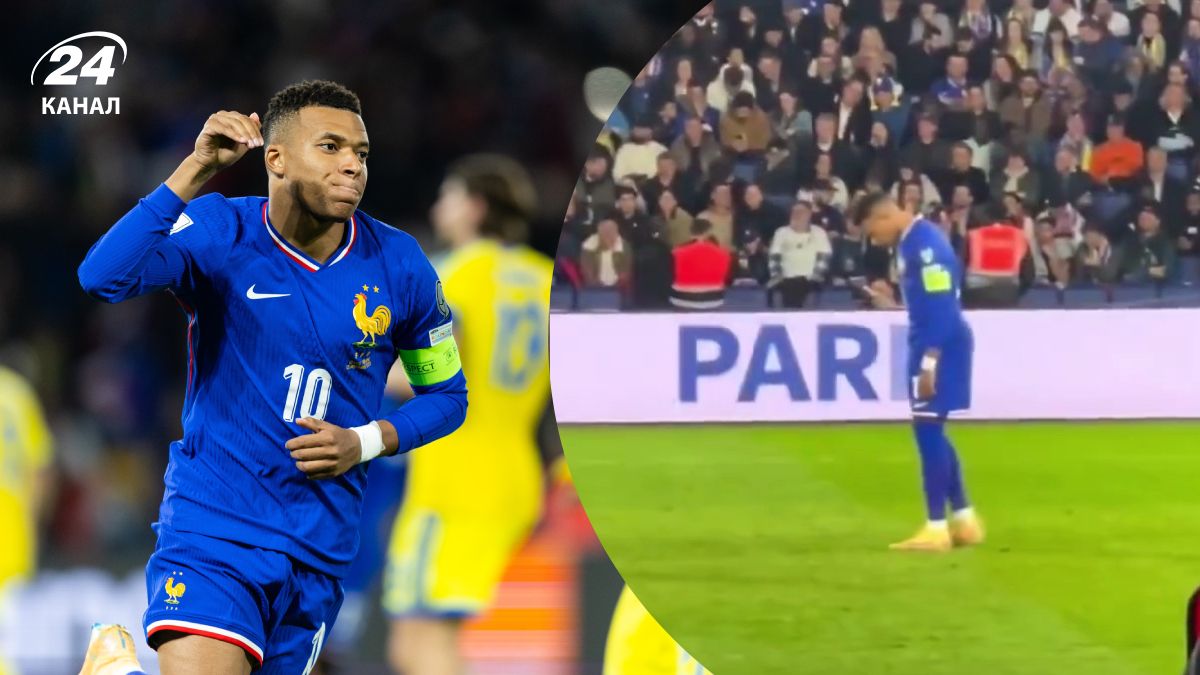Мбаппе поймали на отвратительном поступке во время матча Франция – Украина