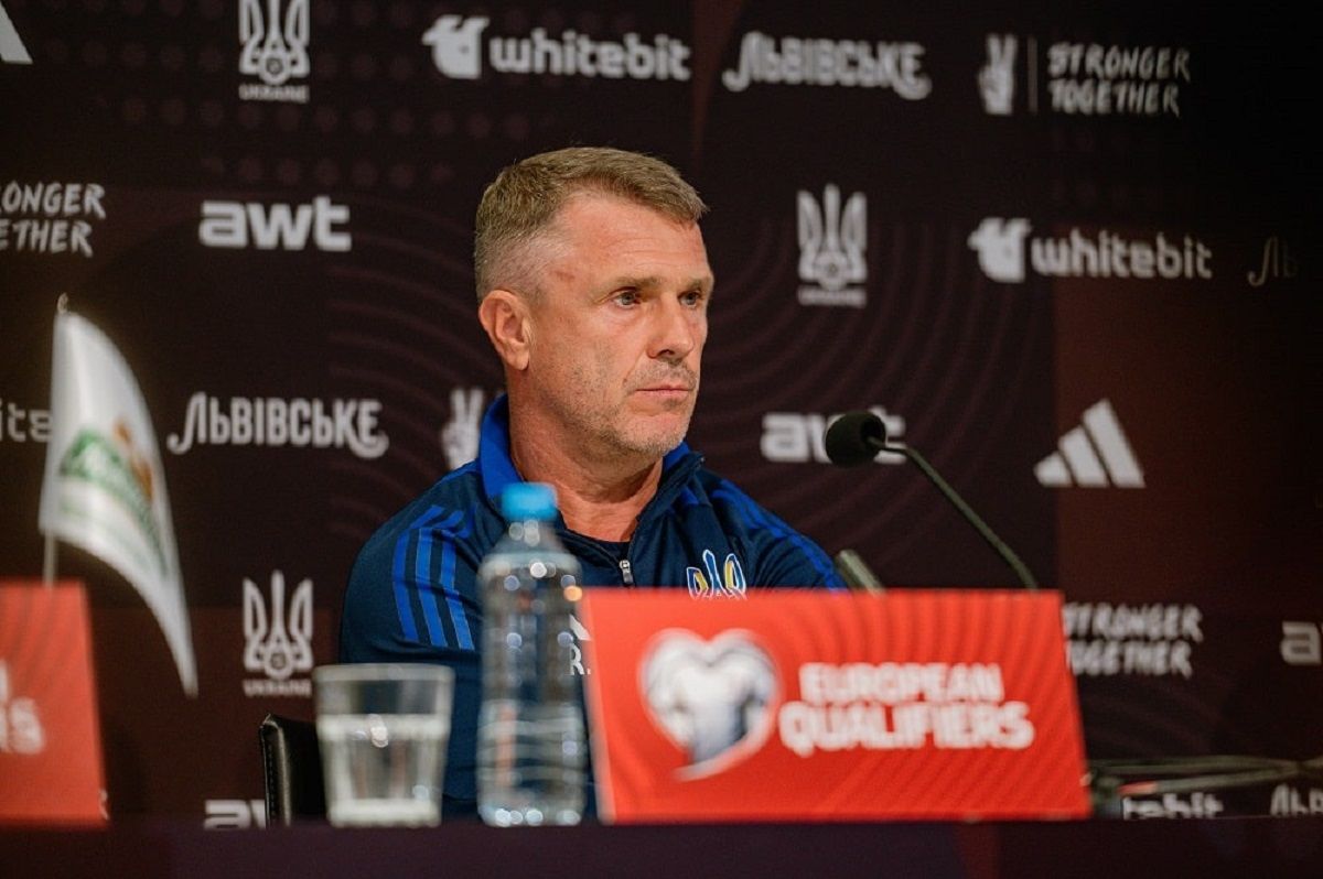 Украина Исландия - что сказал Сергей Ребров перед матчем отбора на ЧМ-2026