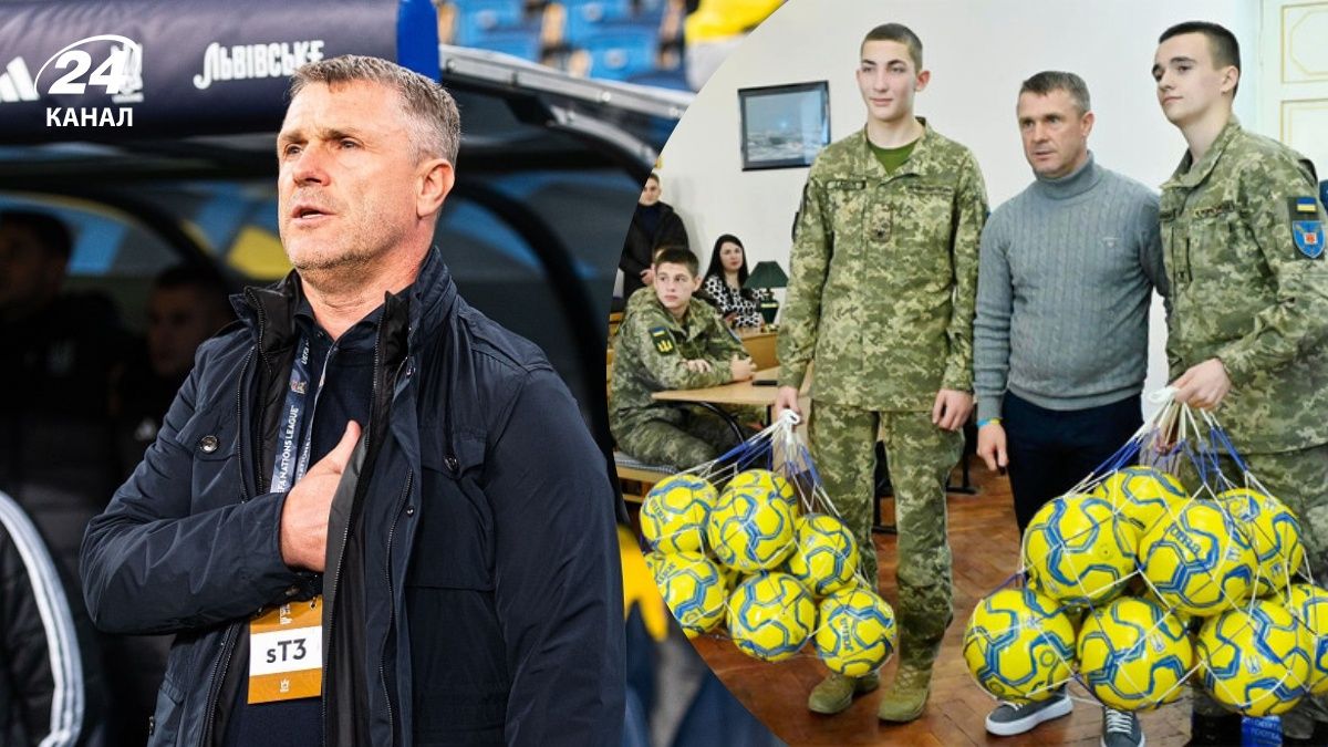 Сергей Ребров обратился к украинским военным - что написал тренер сборной Сергей Ребров обратился к украинским военным - что написал тренер сборной