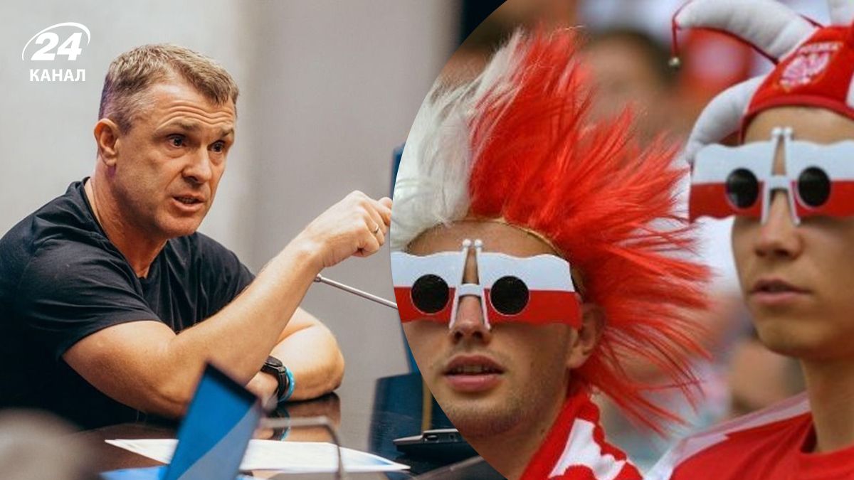 Сергій Ребров виступив проти проведення матчів збірної України в Польщі Сергій Ребров виступив проти проведення матчів збірної України в Польщі