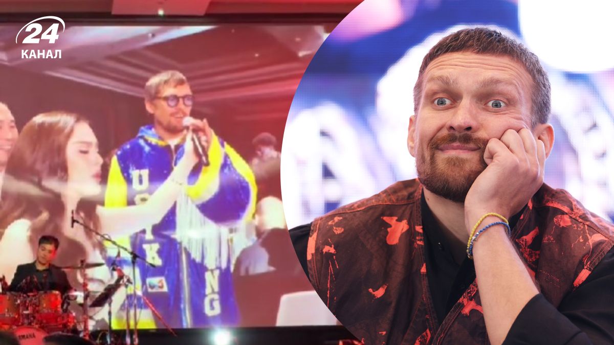 Олександр Усик заспівами на конвенції WBC Олександр Усик заспівами на конвенції WBC