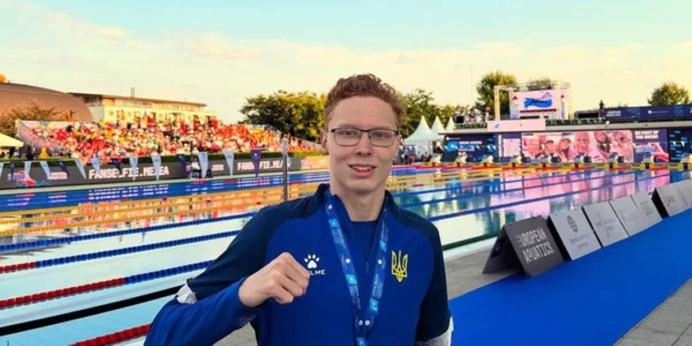 Никита Шеремет получил серебряную медаль на чемпионате Европы по плаванию, видео Никита Шеремет получил серебряную медаль на чемпионате Европы по плаванию, видео