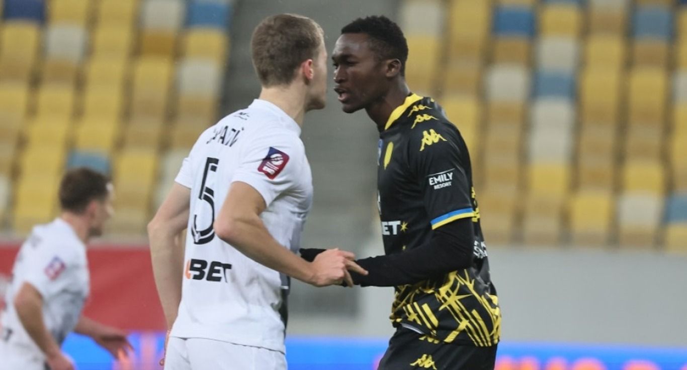 Гравці Руху та Полісся влаштували сутичку Гравці Руху та Полісся влаштували сутичку