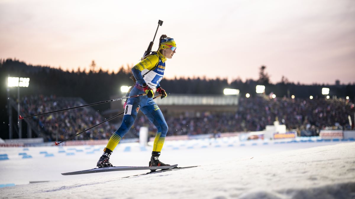 Склад збірної України з біатлону на жіночу естафету в Гохфільцені Склад збірної України з біатлону на жіночу естафету в Гохфільцені