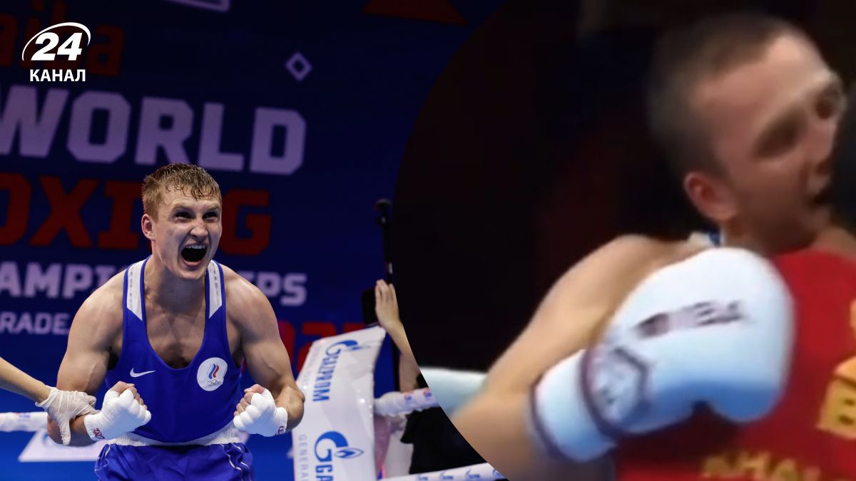 Росіянин Шумков вкусив за вухо Халокова на ЧС з боксу у Дубаї -