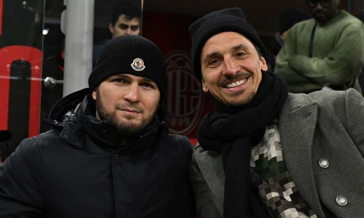 Златан Ібрагімович зустрівся з Хабібом Нурмагомедовим - дивіться відео