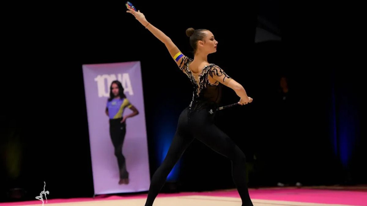 Гімнастка Анастасія Ікан виконала поворот Раффаелі на Кубку Різатдінової - відео