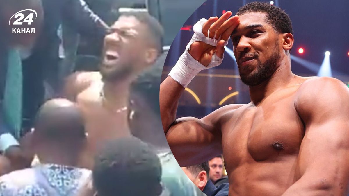 Перші кадри Ентоні Джошуа після ДТП