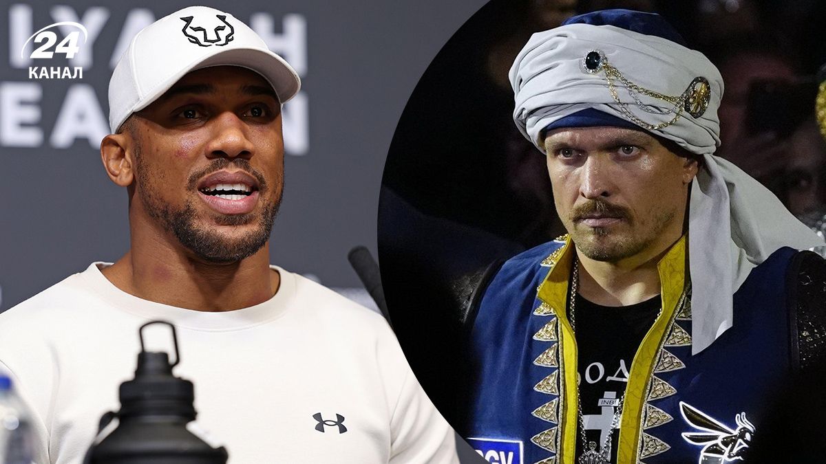 Олександр Усик підтримав Ентоні Джошуа