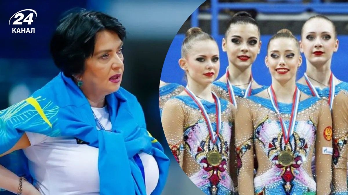 Дерюгіна про відсторонення росіян у художній гімнастиці Дерюгіна про відсторонення росіян у художній гімнастиці