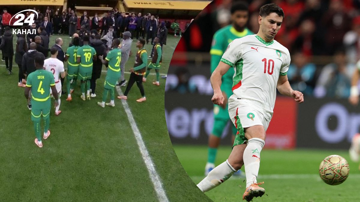 Матч Сенегал – Марокко завершився скандалом